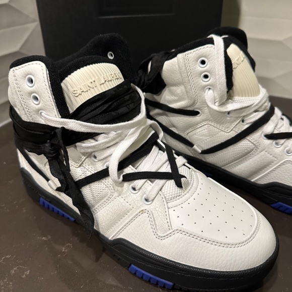 SAINT LAURENT PARIS high top sneakers - Picture 1 of 15